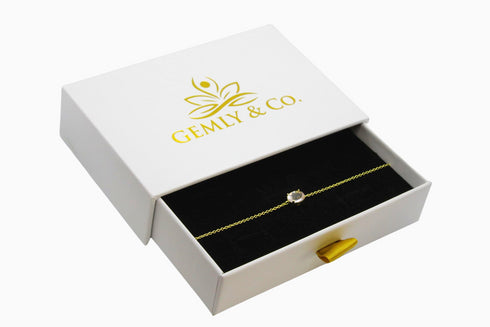 Divya दिव्या | Rosenquarz | Armband | 18K Vermeil Vergoldung